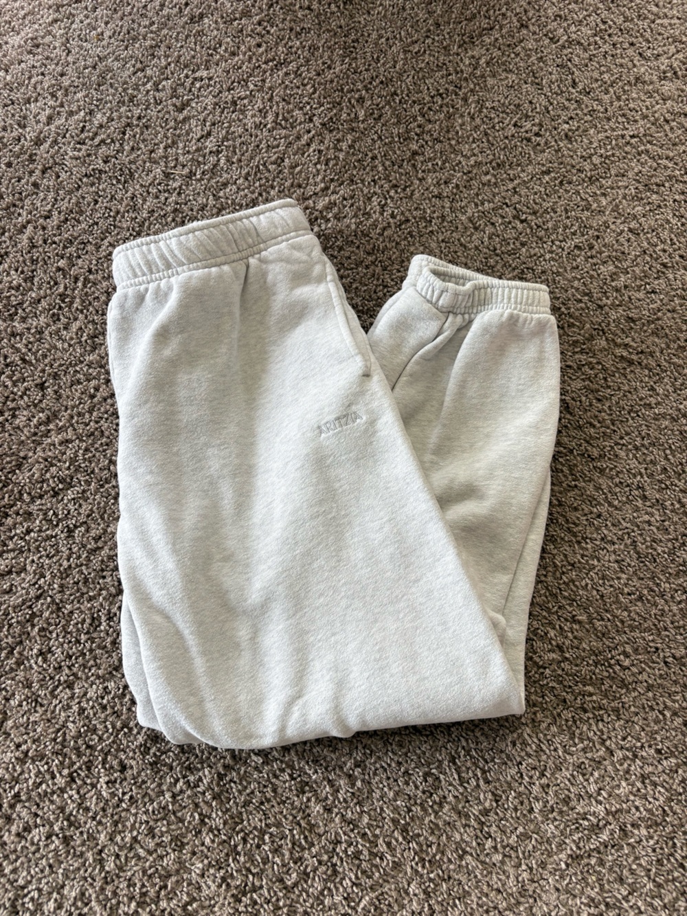 Aritzia Light Heather Gray Jogger Sweatpants
